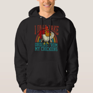 Chicken Farmer Clothing For Chicken Coop Food Brot Hoodie