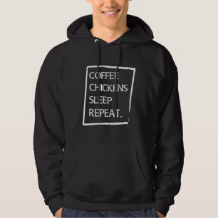 Chicken Farmer Lover Chicken Eg Hoodie