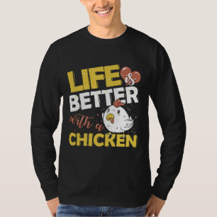 Chicken Farmer Poultry Rooster   T-Shirt