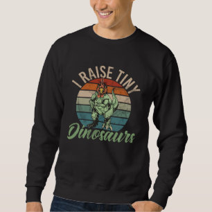 Chicken farmers and farmers grow chickens hobby ch sweatshirt