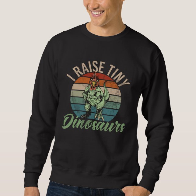 Chicken farmers and farmers grow chickens hobby ch sweatshirt (Front)