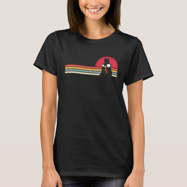 Chicken Farming Retro Chicken Farmer Girls Boys Me T-Shirt (Front)