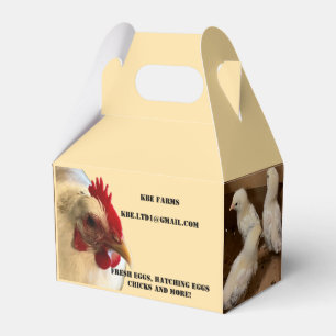 Chicken Favor Box