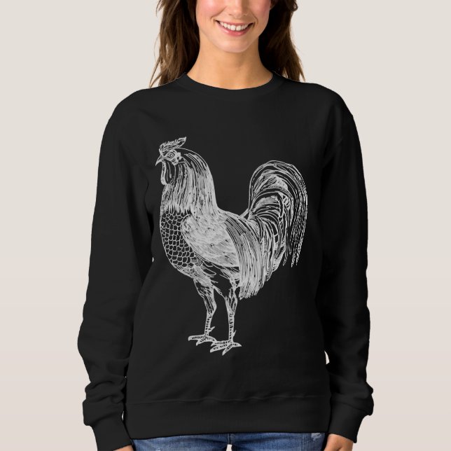 Chicken Favorite Animal   Sweatshirt (Front)