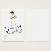 Chicken Feeding Gift Card (Front & Back)
