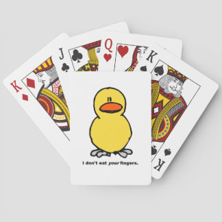 Chicken Fingers - Vegetarian Poker Cards