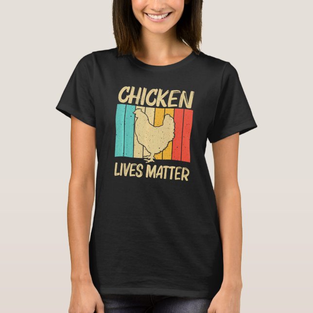 Chicken For Men Women Chicken Farmer Poultry T-Shirt (Front)