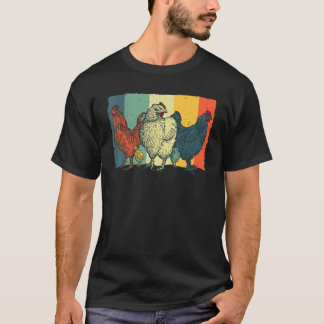Chicken For Men Women Rooster Farm Animal Chicken T-Shirt