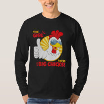Chicken For Women Farn Clothing  Farmer T-Shirt
