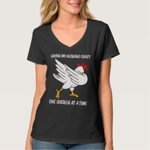 Chicken For Women Mom Poultry Rooster Egg T-Shirt