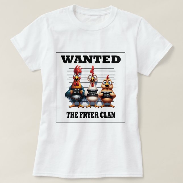 "Chicken Fryer Clan" T-Shirt (Design Front)
