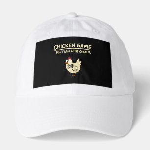 Chicken Game Don't Look At The Chicken Funny Chick Hat