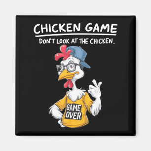 Chicken Game Humorous Family Tee - Uni-adults & Magnet