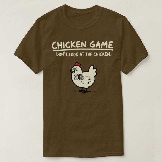 Chicken Game Mug T-Shirt (Design Front)