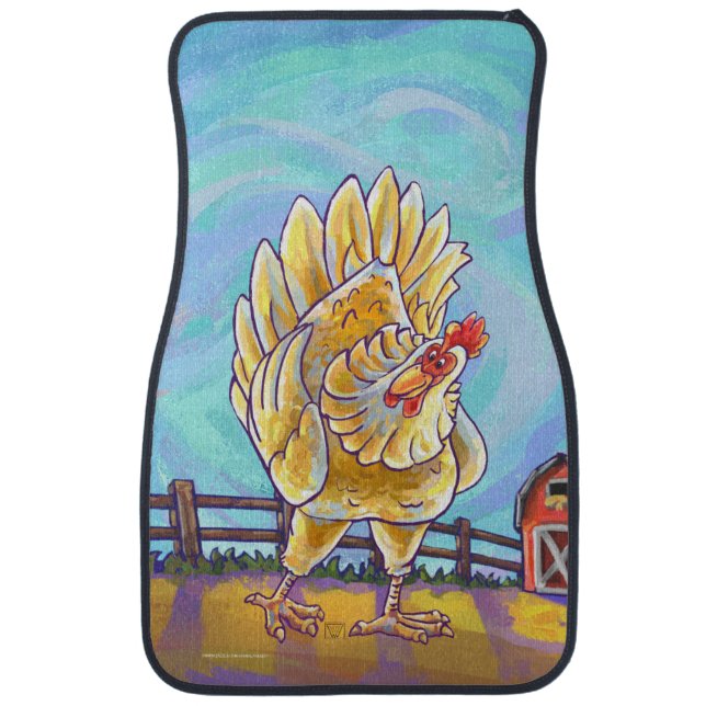 Chicken Gifts & Accessories Car Floor Mat (Front)