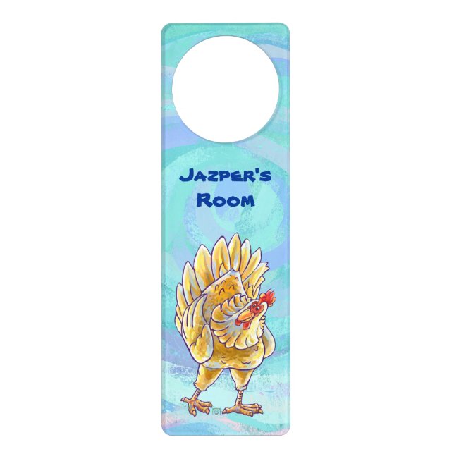 Chicken Gifts & Accessories Door Hanger (Front)