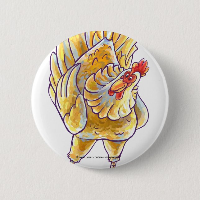 Chicken Gifts & Accessories Pinback Button (Front)
