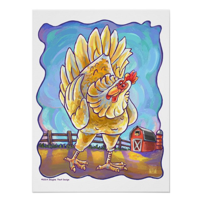Chicken Gifts & Accessories Poster (Front)