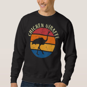 Chicken Giraffe Ostrich Animal  Flightless Bird Sweatshirt