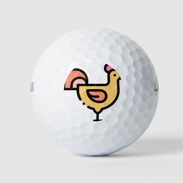Chicken Golf Balls (Front)