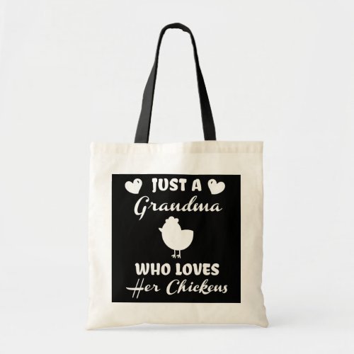 Chicken Grandma Apparel Funny Grandmas Design  Tote Bag
