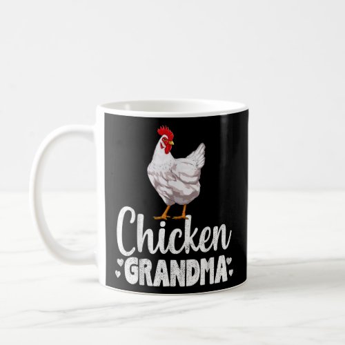 Chicken Grandma Funny Country Farm Animal Gifts  Coffee Mug