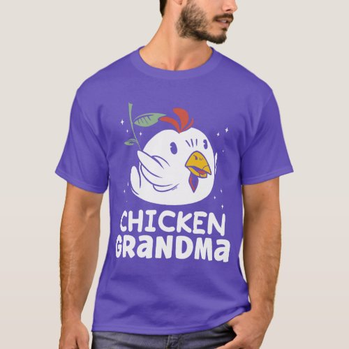 Chicken Grandma Keeper Chickens Poultry Rooster Ch T_Shirt