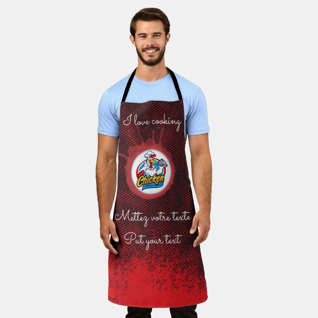 Chicken Grill Master Cooking Arena Apron (Worn)