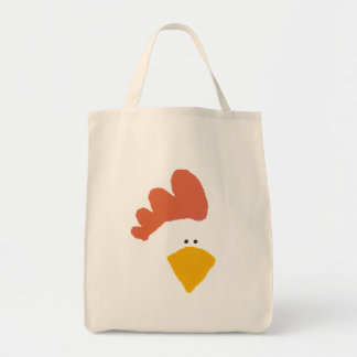 "Chicken" grocery tote Bag