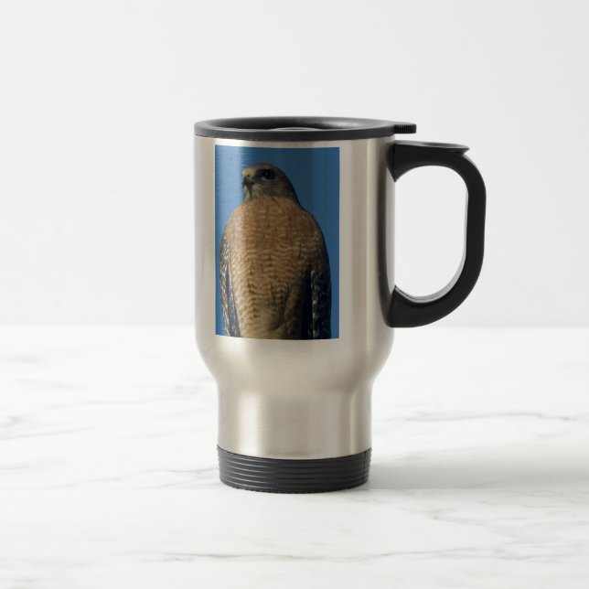 Chicken Hawk Travel Mug (Right)