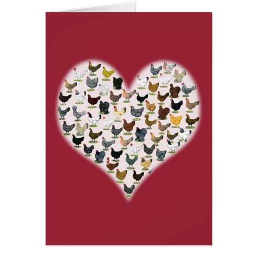 Chicken Heart Cards (Front)