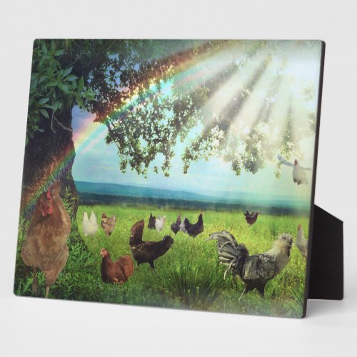 Chicken Heaven Plaque