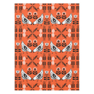 Chicken Hen Folk Art Tablecloth