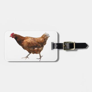 Chicken Hen Luggage Tag