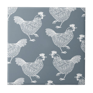 Chicken Hen Poultry Ceramic Tile