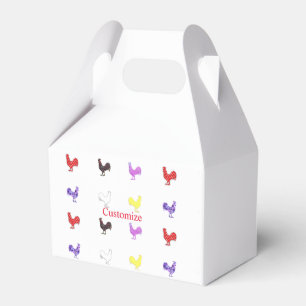 Chicken Hens Thunder_Cove Favor Boxes