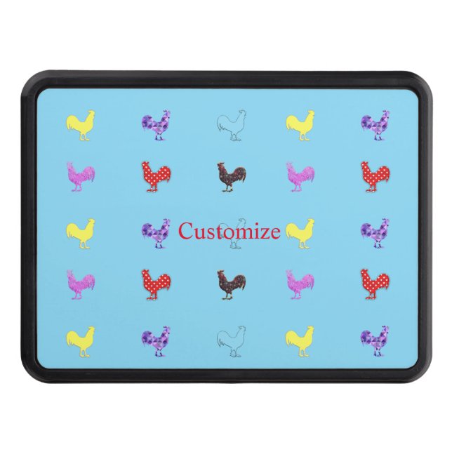 Chicken Hens  Thunder_Cove  Hitch Cover (Front)