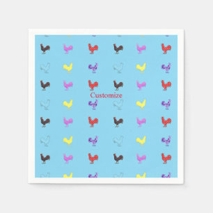 Chicken Hens  Thunder_Cove Napkins