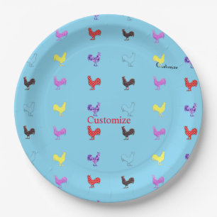 Chicken Hens  Thunder_Cove  Paper Plates