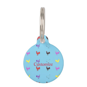 Chicken Hens Thunder_Cove Pet ID Tag