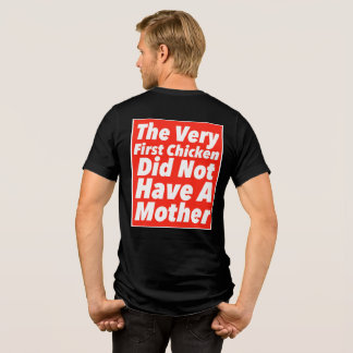 Chicken Humor Print Novelty Tri-Blend Shirt