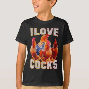 Chicken I Love S T-Shirt