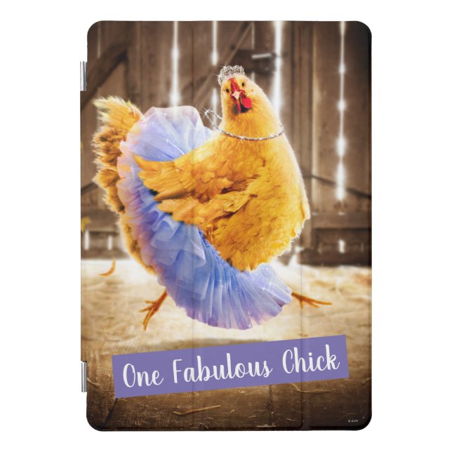 Chicken in a Tutu iPad Pro Cover (Front)