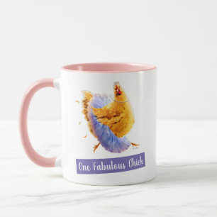 Chicken in a Tutu Mug