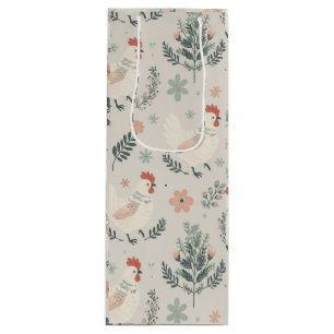 Chicken in the Garden Wine Gift Bag
