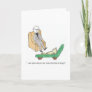 Chicken In Therapy Cartoon Birthday Card
