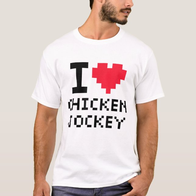 Chicken Jockey T-Shirt (Front)
