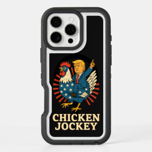 Chicken Jockey Trump Funny Meme iPhone 16 Pro Max Case