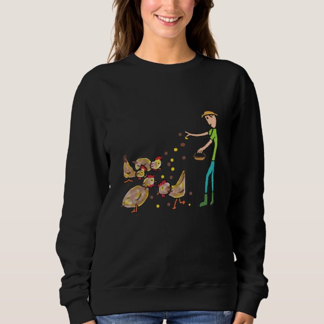 Chicken Keeping Sweatshirt (Front)