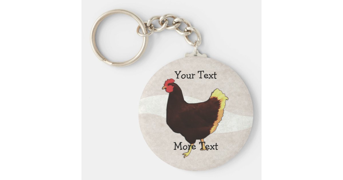 Chicken Keychain